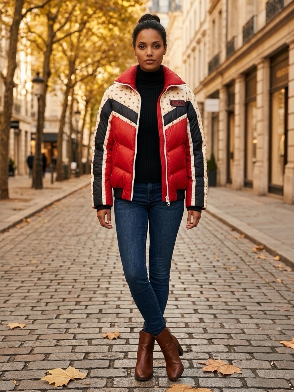 Gucci 2018 Floral Print Down Jacket